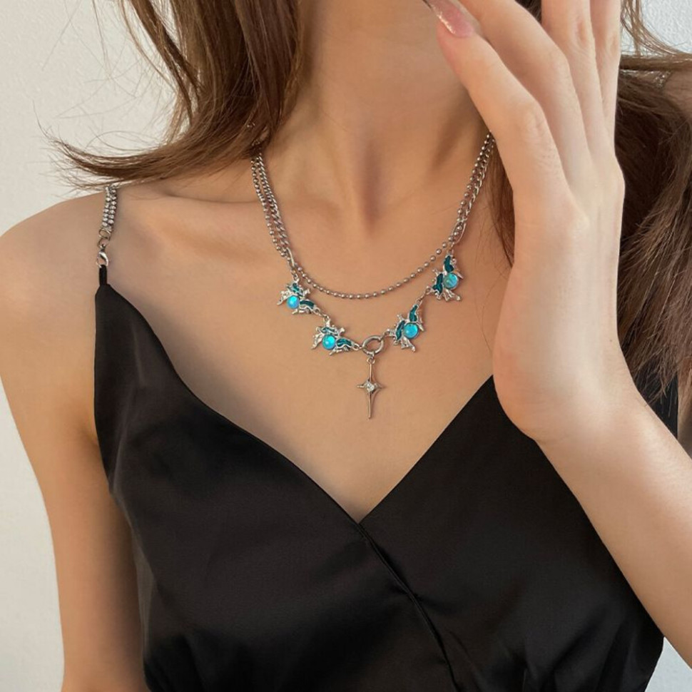 Колье из стали CJH56221 Колье из стали CJH56221