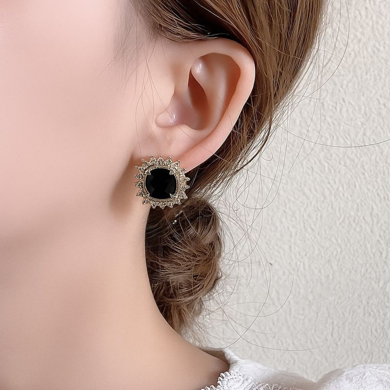 Серьги-гвоздики ювелирный сплав 1J12313CJJ Серьги-гвоздики ювелирный сплав 1J12313CJJ