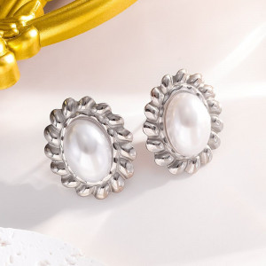 Серьги сталь CJJ07912