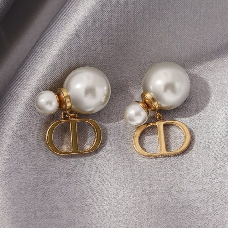 Серьги-пусеты Жемчуг с логотипом 1J11983CJJ