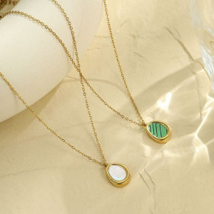 Колье из стали CJL36075