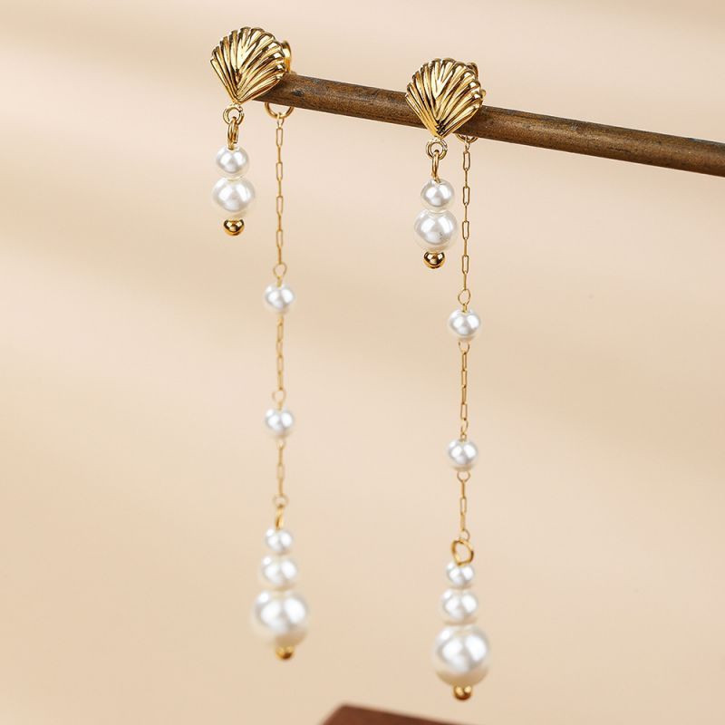 Серьги сталь CJQ29259