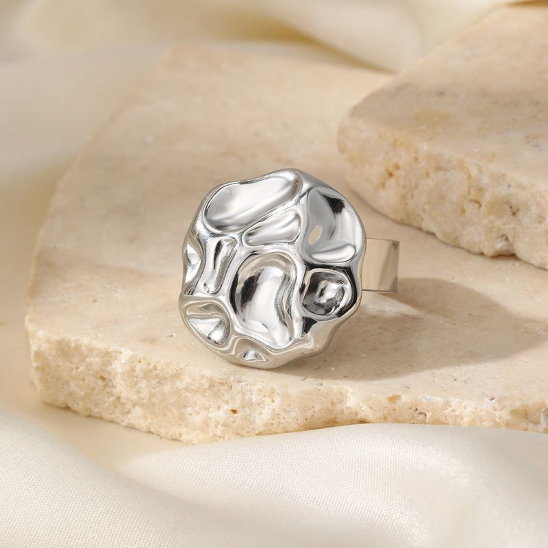 Серьги-пусеты Самородки абстрактные CJL77614