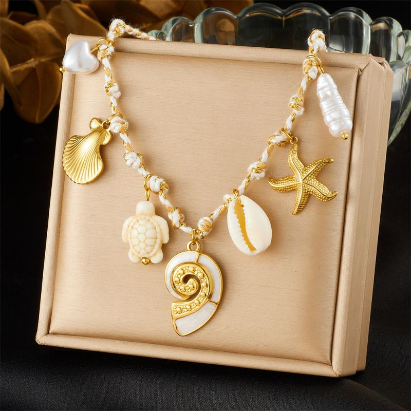 Колье из стали CJR62474