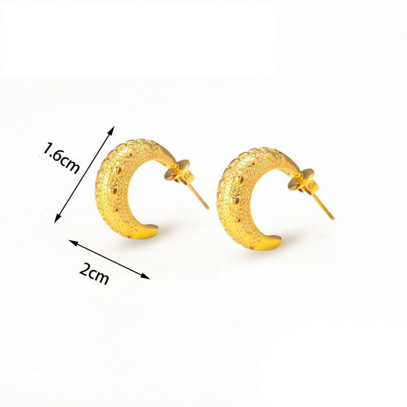 Серьги сталь CJL17979 Серьги сталь CJL17979