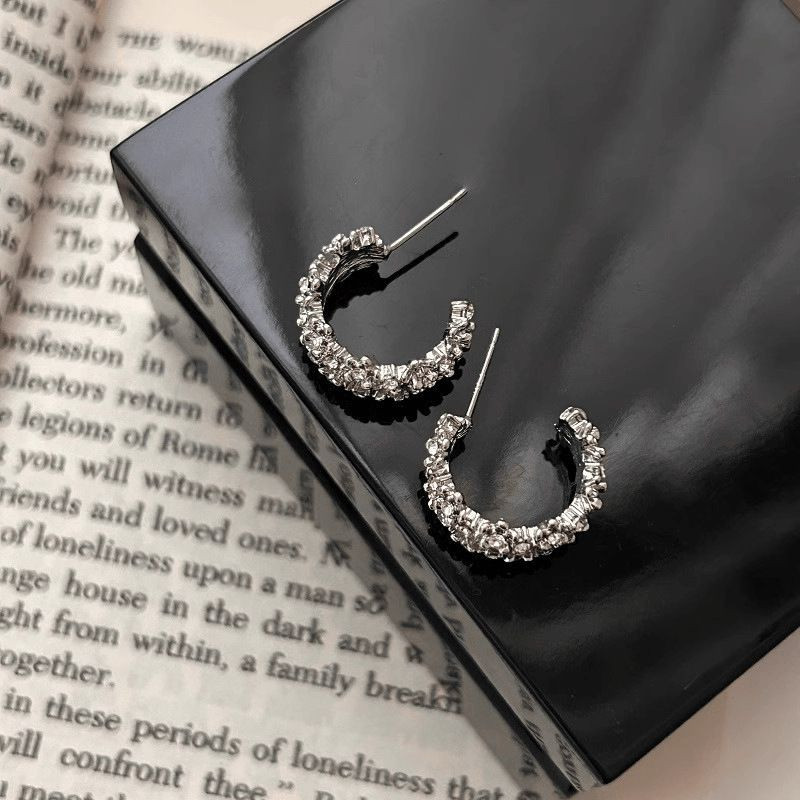 Серьги конго ювелирный сплав 1J12127CJJ Серьги конго ювелирный сплав 1J12127CJJ