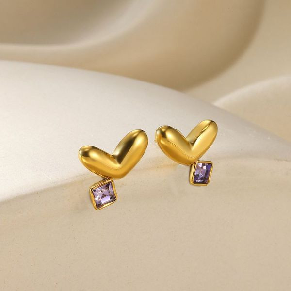 Серьги сталь CJL47173 Серьги сталь CJL47173