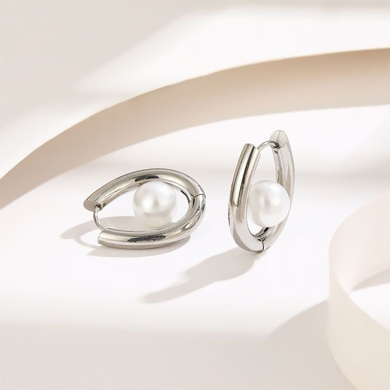 Серьги сталь CJH23959 Серьги сталь CJH23959