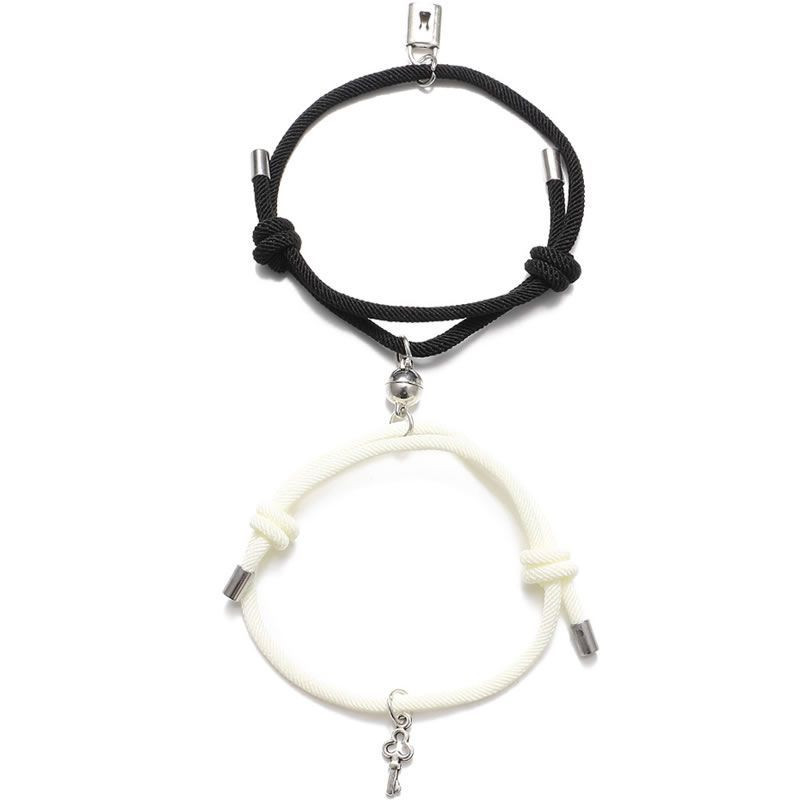 Парные браслеты лесной союз на плетеном шнуре