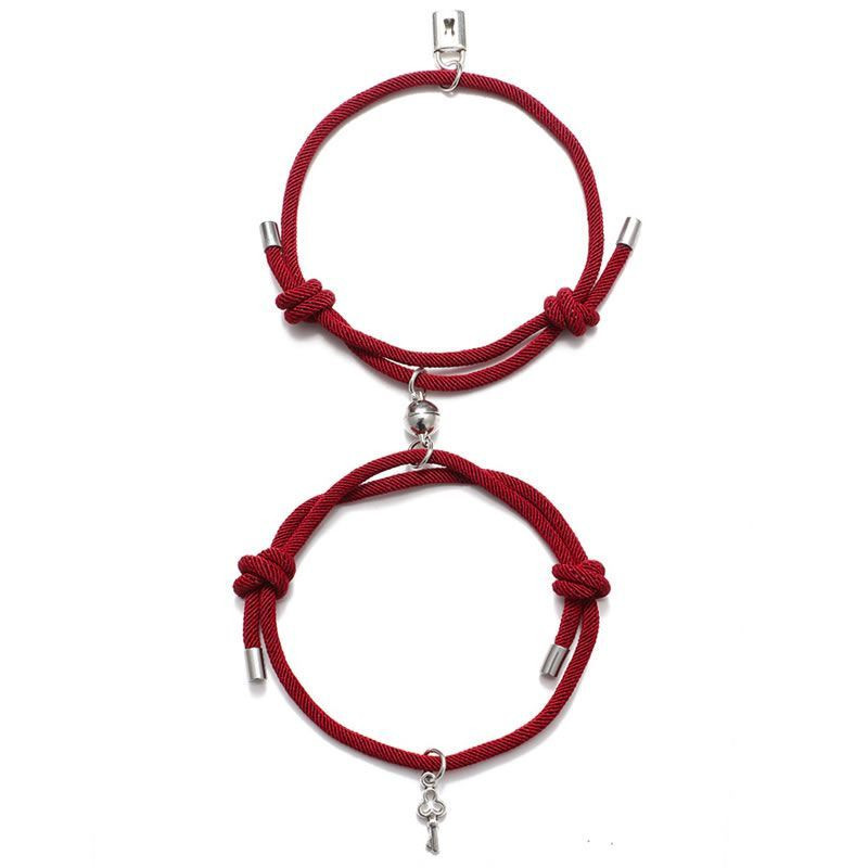 Парные браслеты лесной союз на плетеном шнуре