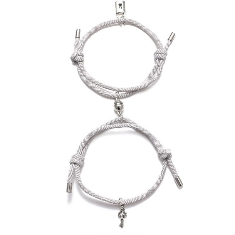 Парные браслеты лесной союз на плетеном шнуре