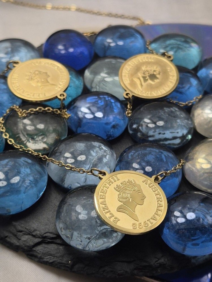 Сотуар (длинное колье) медицинская сталь с напылением золотом J11337CJJ Сотуар (длинное колье) медицинская сталь с напылением золотом J11337CJJ