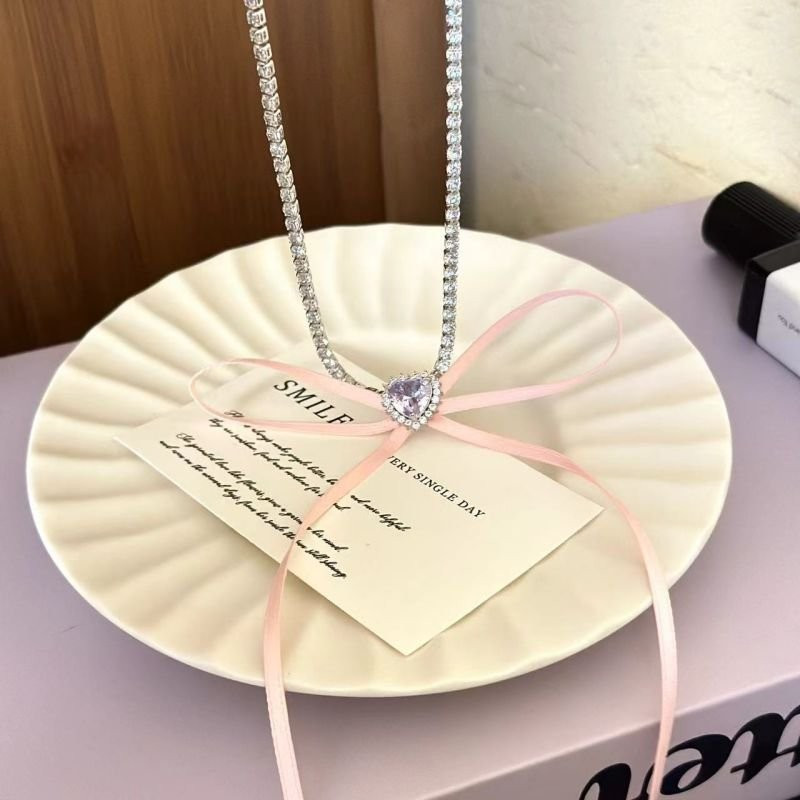 Лаконичная Цепочка с кулоном в форме банта CJD68789