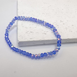 Браслет из мелких синих кристаллов CJE59449 Браслет из мелких синих кристаллов CJE59449