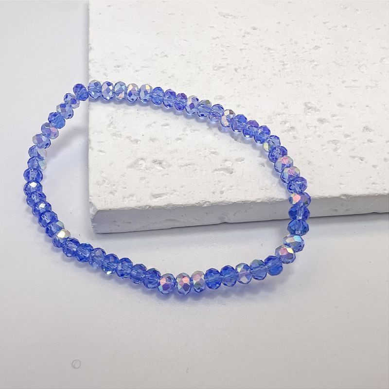 Браслет из мелких синих кристаллов CJE59449