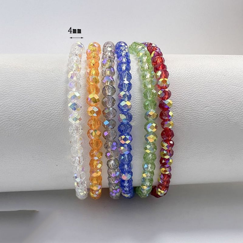 Браслет из мелких синих кристаллов CJE59449