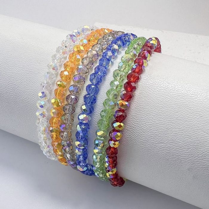 Браслет из мелких синих кристаллов CJE59449