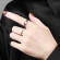 Серебряное медное кольцо с мишкой CJS96075