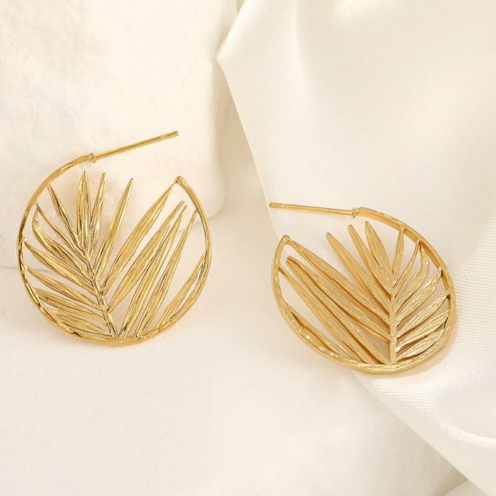 Серьги сталь CJH27588 Серьги сталь CJH27588