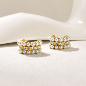 Серьги сталь CJQ29270