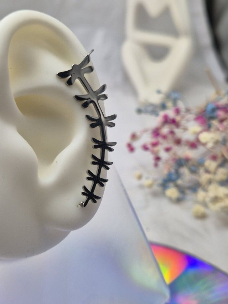 Кафф-зажим Стрекозы 1J11022CJJ Кафф-зажим Стрекозы 1J11022CJJ