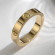 Кольцо стальное с напылением золотом болты J10194CJJ Кольцо стальное с напылением золотом болты J10194CJJ