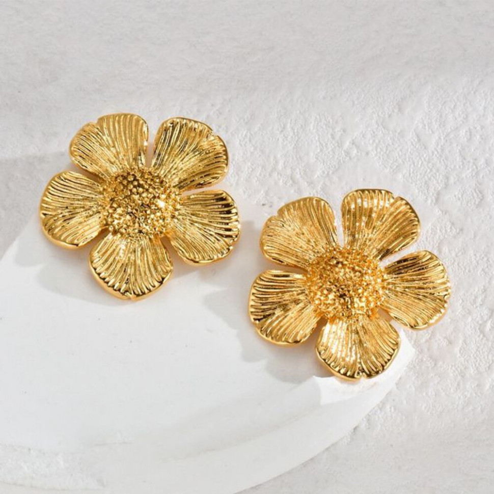 Серьги сталь CJH59684 Серьги сталь CJH59684