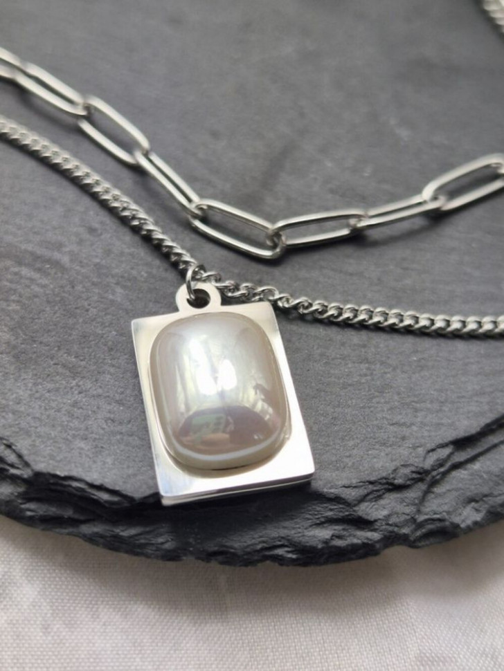 Колье медицинская сталь J11339CJJ Колье медицинская сталь J11339CJJ