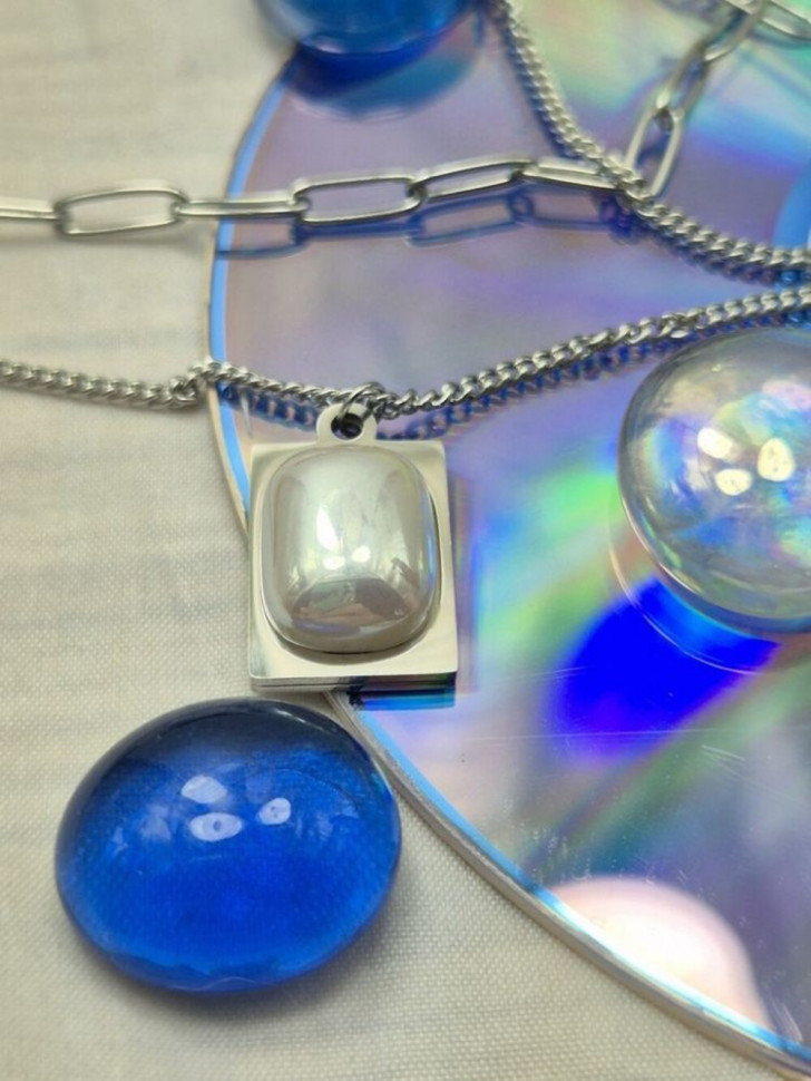 Колье медицинская сталь J11339CJJ Колье медицинская сталь J11339CJJ