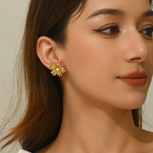 Серьги сталь CJT26440 Серьги сталь CJT26440