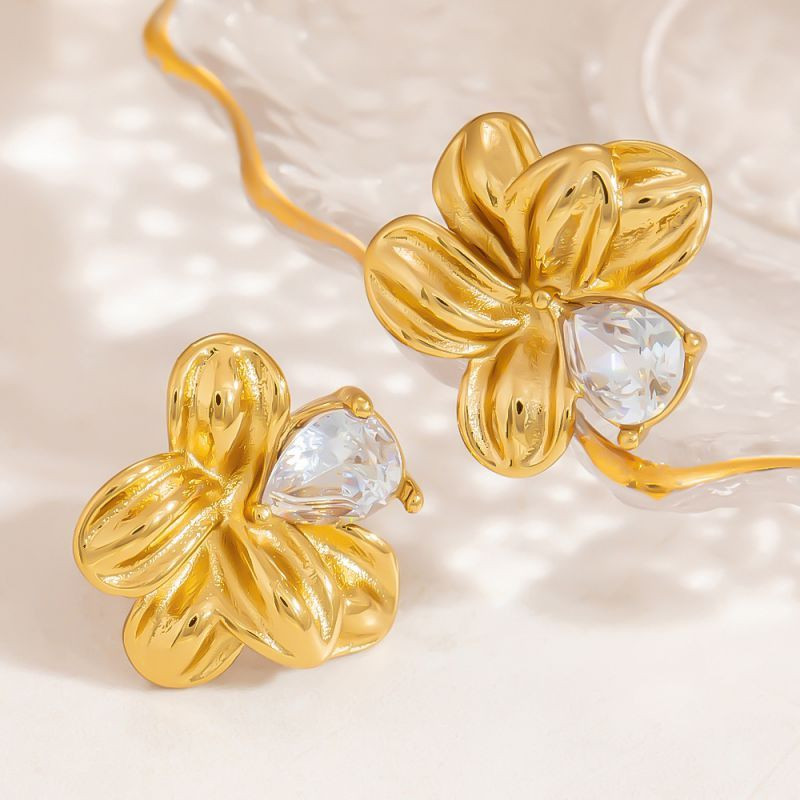 Серьги сталь CJL24142