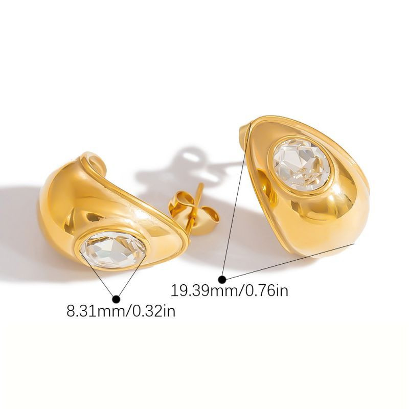 Серьги сталь CJL24142