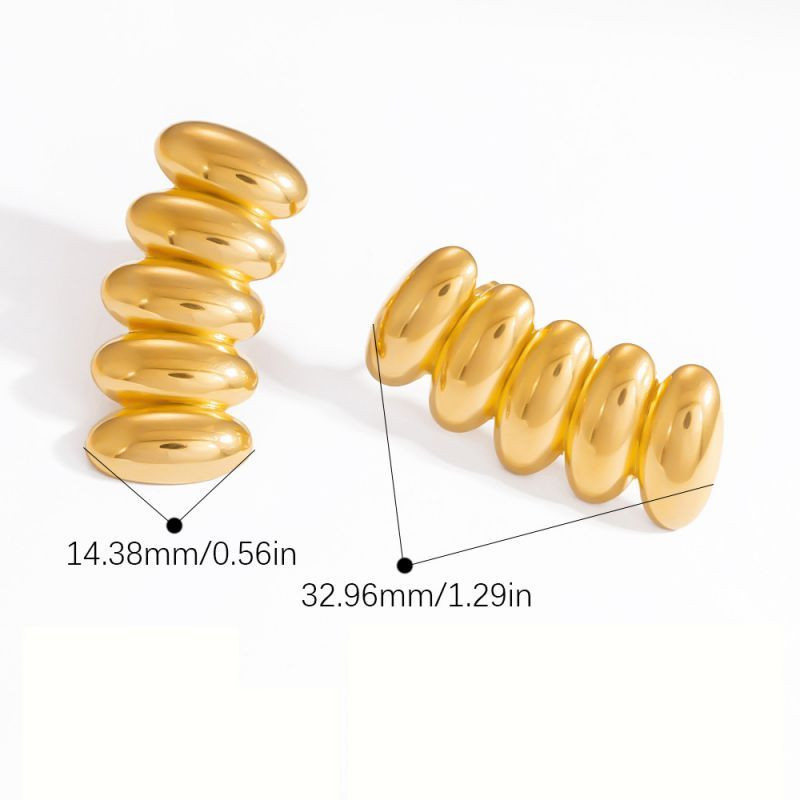 Серьги-пусеты Цветы с центральным кристаллом CJL24142