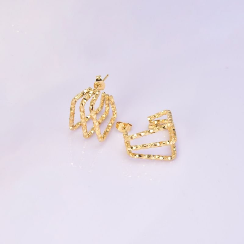 Серьги сталь CJD01938 Серьги сталь CJD01938