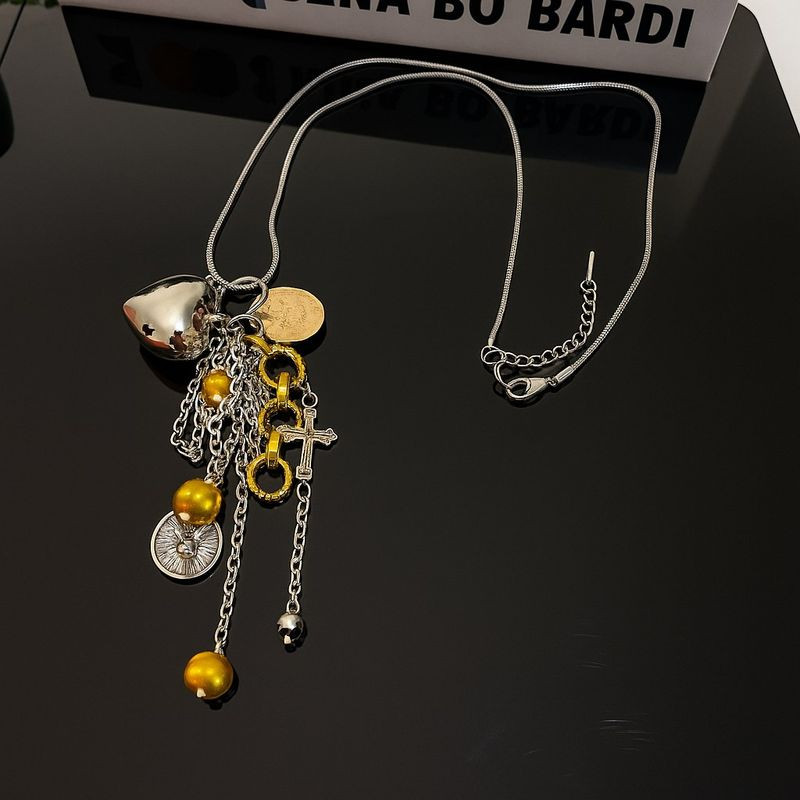 Колье ювелирный сплав 1J11654CJJ Колье ювелирный сплав 1J11654CJJ