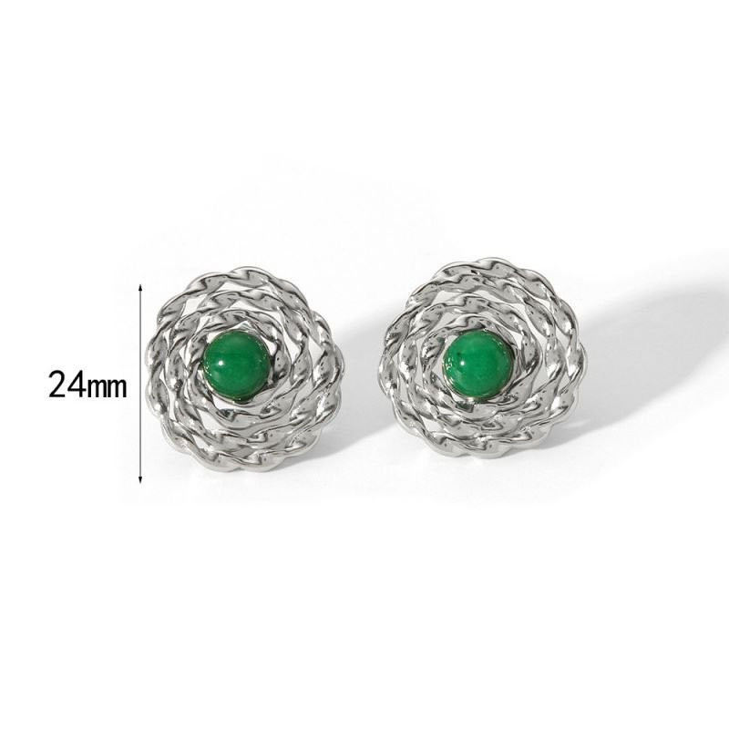 Серьги сталь CJE03992