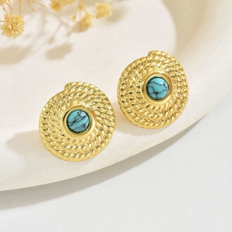 Серьги сталь CJT26571