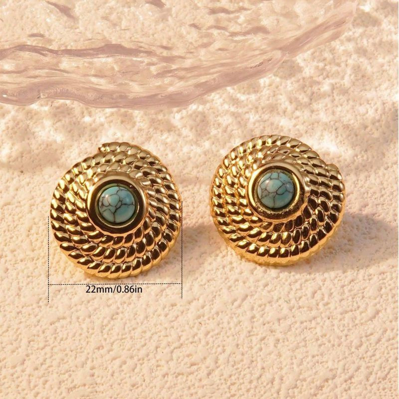 Серьги сталь CJT26571