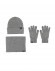 Комплект из 3шт. (перчатки, шарф, шапка) U13557