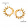 Серьги Солнце и Месяц ажурные CJL16721