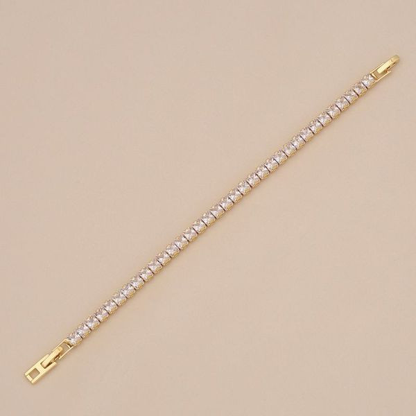 Браслет дорожка из мелких кристаллов CJL36429