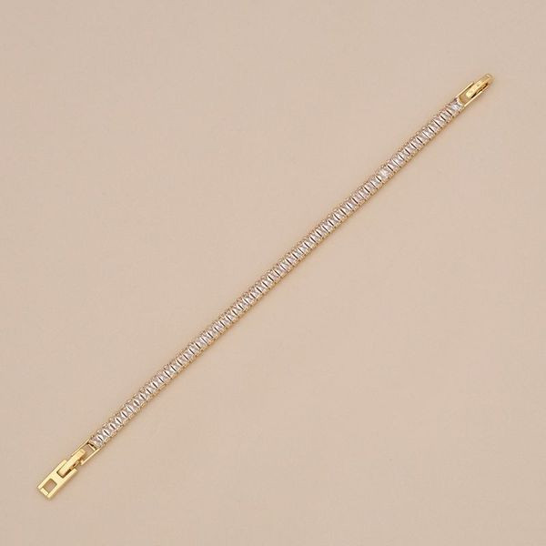 Браслет дорожка из мелких кристаллов CJL36429