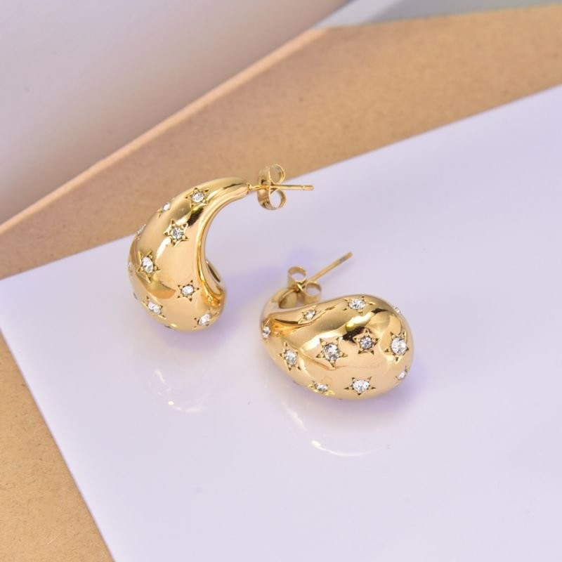 Серьги сталь CJD01918 Серьги сталь CJD01918