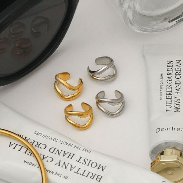 Массивный волнообразный кафф CJL41123