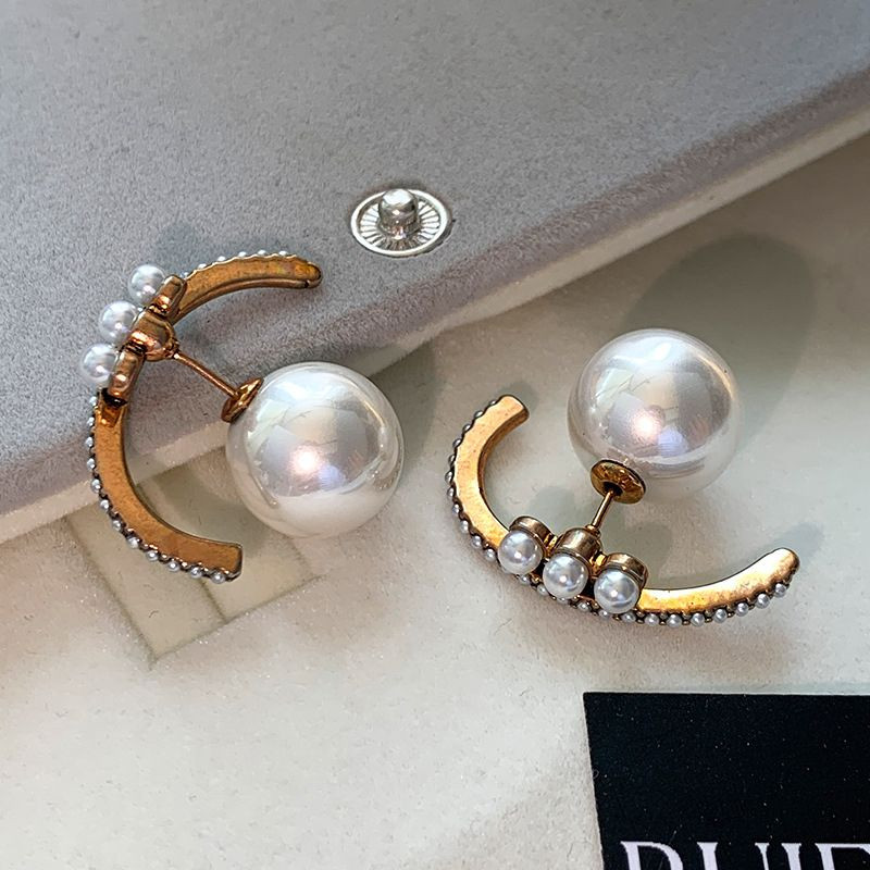 Серьги-джекеты с крупным жемчугом CJQ38694 Серьги-джекеты с крупным жемчугом CJQ38694