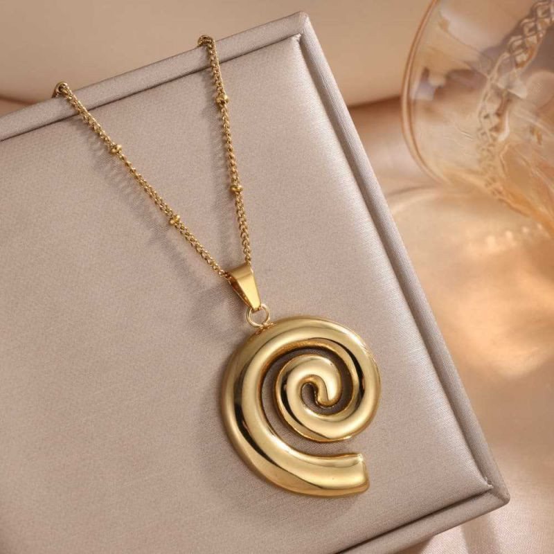 Колье из стали CJL91195