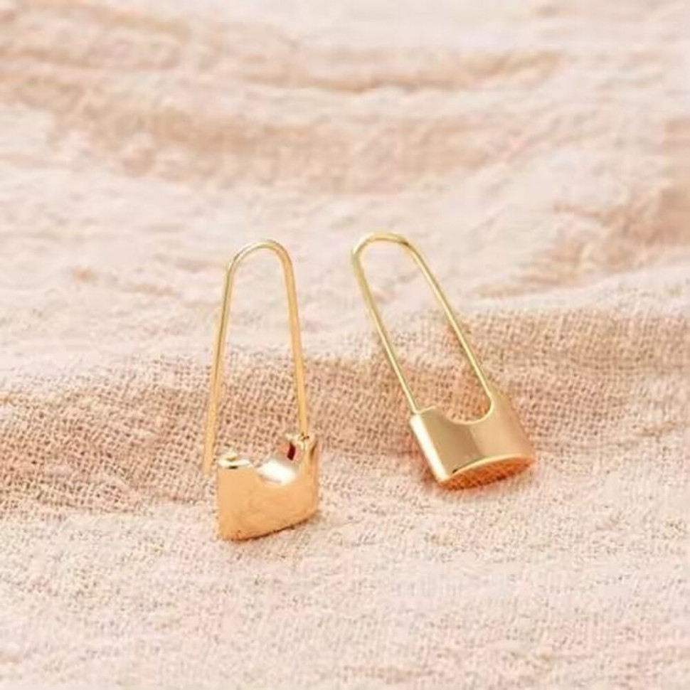 Серьги медь с напылением золотом J10927CJJ