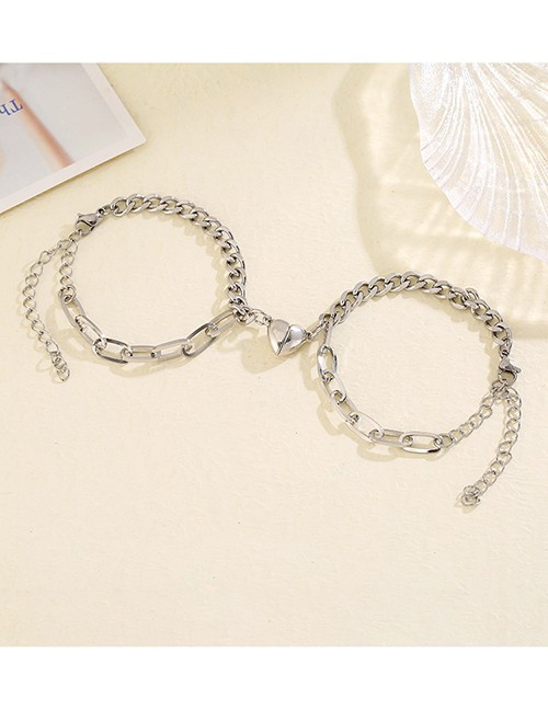 Комплект парных браслетов с цепочками S27321