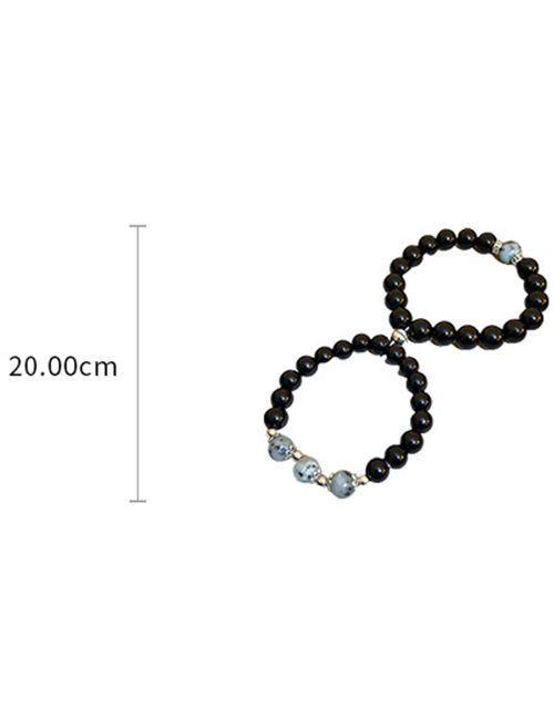 Парные браслеты ночной дозор с жемчужным акцентом R42277