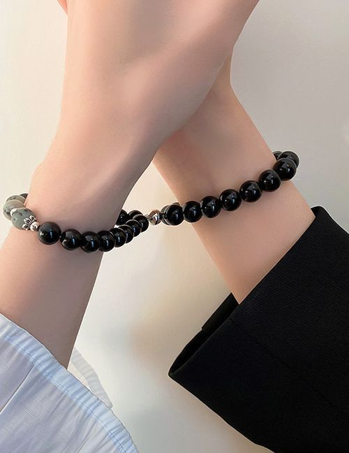 Парные браслеты ночной дозор с жемчужным акцентом R42277